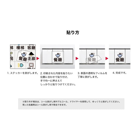 台湾のクリスタルスイッチステッカー（台湾華語）｜水晶開關貼
