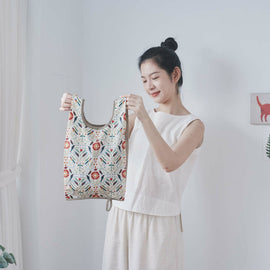 印花楽 折りたたみエコバッグ 印花楽 × Soupy Tang 森の万華鏡｜可收捲小背心袋 印花樂 x Soupy Tang 森林萬花筒