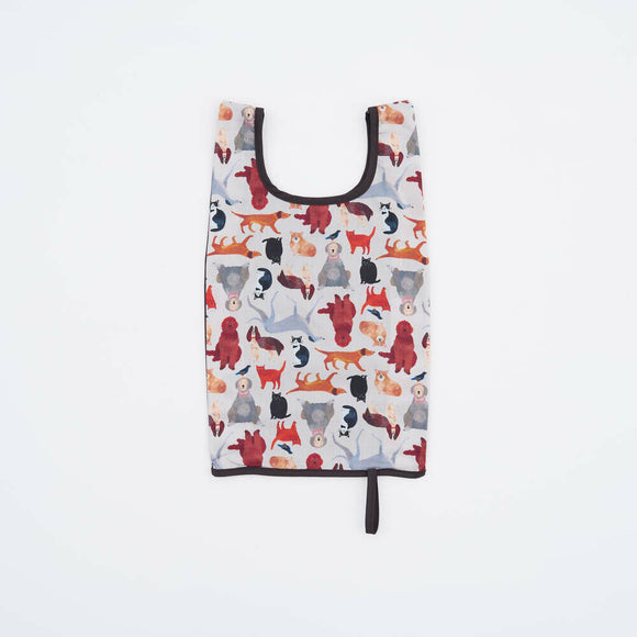 印花楽 折りたたみエコバッグ 印花楽 × Soupy Tang ペットパーティー｜可收捲小背心袋 印花樂 x Soupy Tang 寵物派對