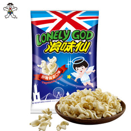 旺旺 浪味仙 Lonely God 田園蔬菜味｜ポテトスナック ベジタブル味 52g