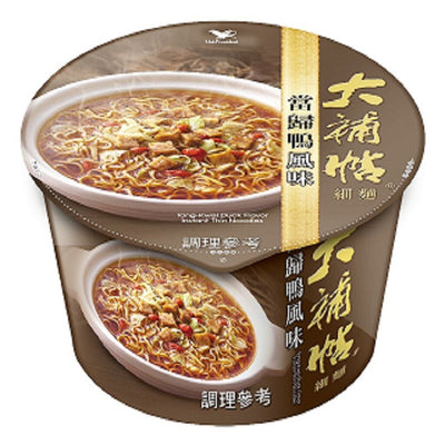 〈2個セット〉統一 大補帖 料理酒入り漢方風味鴨肉ラーメン｜大補帖 當歸鴨 105gx2