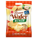 義美 ウエハース ココナッツ味｜義美夾心酥 椰子 400g｜16枚入（個包装）