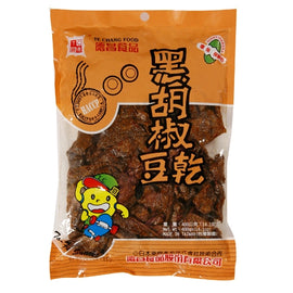徳昌 ブラックペッパー風味 豆腐干｜德昌 黑胡椒豆乾 （豆干） 270g