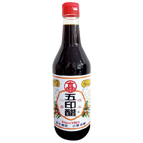 高印 五印醋 ウーイン黒酢 台湾の黒酢 520ml