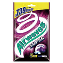 台湾 Airwaves スーパークールブルーベリーガム｜台湾ガム チューイングガム｜Airwaves口香糖 紫冰野莓 140g｜28gx5パック