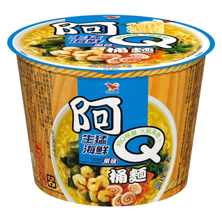 統一 阿Ｑ カップヌードル シーフード風味｜統一 阿Ｑ桶麵 生猛海鮮 98gx3