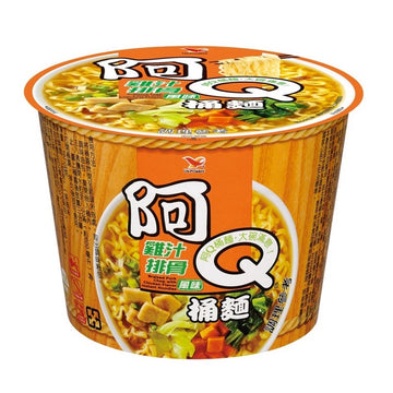 統一 阿Ｑ カップヌードル コンソメパーコー風味｜統一 阿Ｑ桶麵 雞汁排骨 107gx3