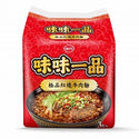 味味一品 台湾風辛口牛肉袋麺｜辛口牛肉麺｜極品紅燒牛肉麵（3個パック｜181gx3）