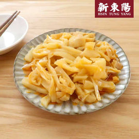 〈3缶セット〉新東陽 ピリ辛口味付け食べるラー油メンマ 缶詰め｜香幼筍 150gx3