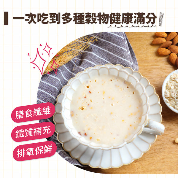 ViVa 万歳 穀物ドリンク（アーモンド・ハスの実）｜ViVa萬歲牌 燕麥堅果飲 杏仁蓮子 320g（32gx10パック）