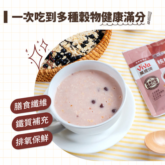 ViVa 万歳 穀物ドリンク（くるみ・あずき）｜ViVa萬歲牌 燕麥堅果飲 核桃紅豆 320g（32gx10パック）