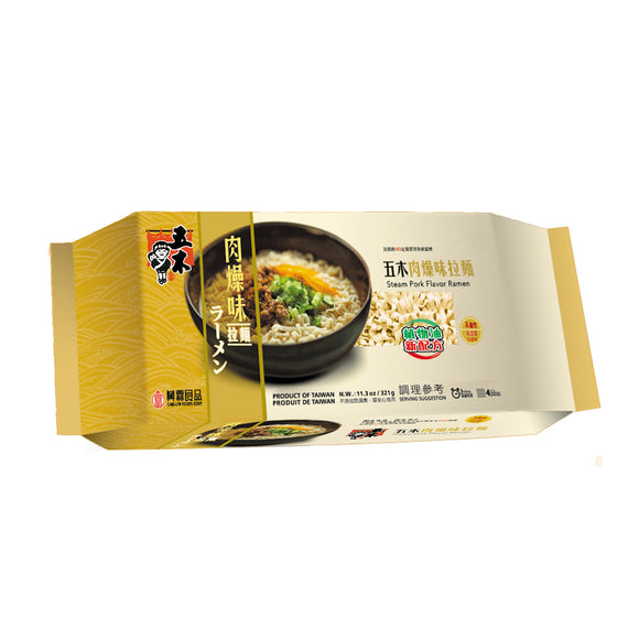 五木 ルーロー風味ラーメン｜五木 肉燥味拉麵 321g（4食入）
