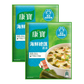 台湾クノールスープ シーフード｜康寶濃湯 海鮮總匯｜2パック