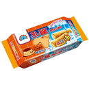 孔雀 ワッフルロール カスタードプリン味｜孔雀捲心餅 雞蛋布丁口味｜3パック入 63gx3