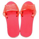 台湾 馴染みの室内サンダル 浴室用スリッパ（赤）サイズ：10.5・11・11.5・12号｜台灣 室內拖鞋 紅色