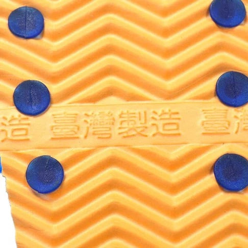 台湾 馴染みの室内サンダル 浴室用スリッパ（青）サイズ：10.5・11・11.5・12号｜台灣 室內拖鞋 藍色