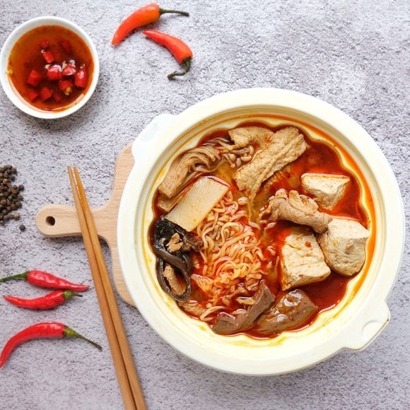 味王 王子麺 お鍋の〆・おでん用｜王子麵 火鍋・滷味專用｜5個パック｜40gx5