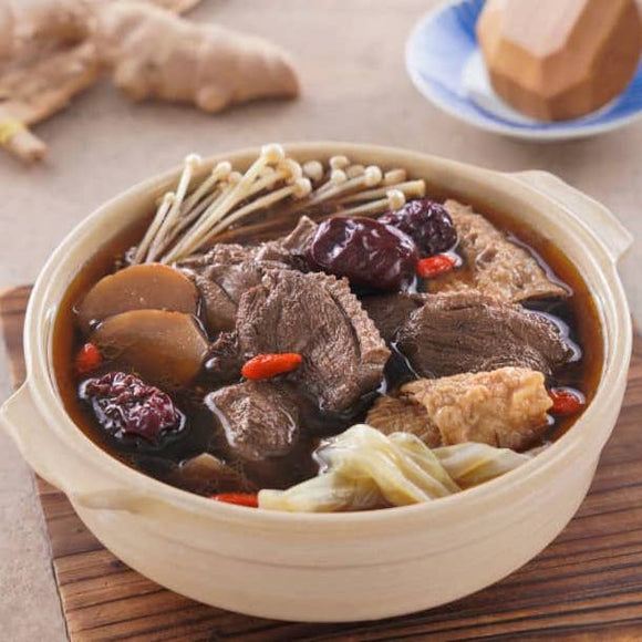 登豊 台湾薬膳鍋 薑母鴨（ジャンムーヤ）アヒルの生姜鍋 スープ素｜登豐 薑母鴨燉料 100g