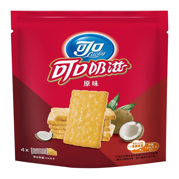 可口 ココナッツサブレ｜可口奶滋 原味 隨手包 100g（25gx4パック）