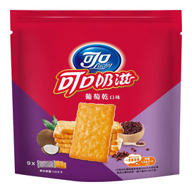 可口 レーズン風味 ココナッツサブレ｜可口奶滋 葡萄乾口味 232.2g（25.8gx9パック）