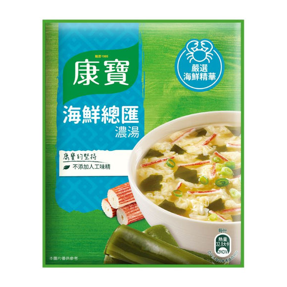 台湾クノールスープ シーフード｜康寶濃湯 海鮮總匯｜2パック
