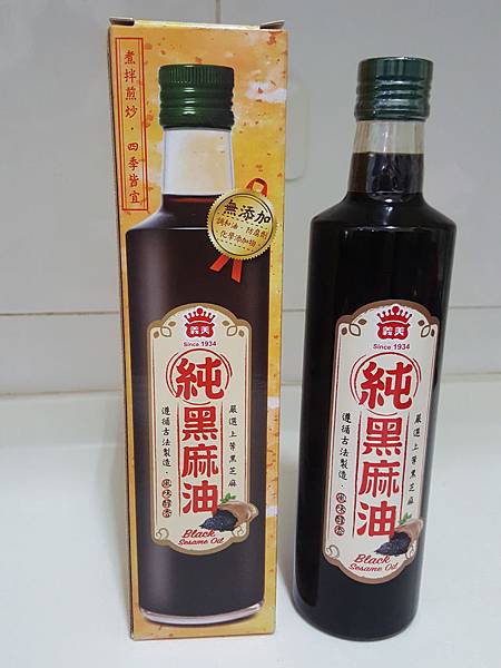 義美 IMEI 100% 無添加 台湾 黒ごま油｜義美 100% 純黑麻油｜500