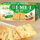 〈お試しセット〉義美IMEI クラッカー 4種類（オリジナル・ねぎ・のり・ミルク）｜義美 美味蘇打餅乾