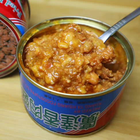 〈3缶セット〉広達香 豚肉そぼろ（ルーロー飯・魯肉飯）缶詰め ｜ 廣達香肉醬 150gx3