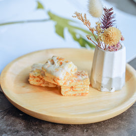 中祥 ミルクヌガークッキー｜中祥 Oday 雪花餅 100g （個包装）