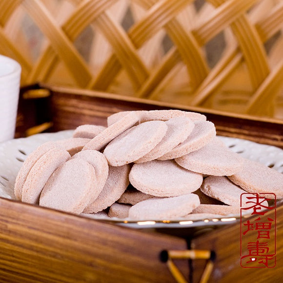 宜蘭名物 老増寿 仙楂餅 シェンザービン（台湾式のラムネ）｜ 老增壽 仙楂餅 230g