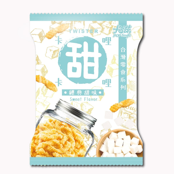 卡滋 Pop-Smile 台湾伝統スナック カリカリ オリジナル味｜卡滋 古早味 卡哩卡哩 經典甜味 95g