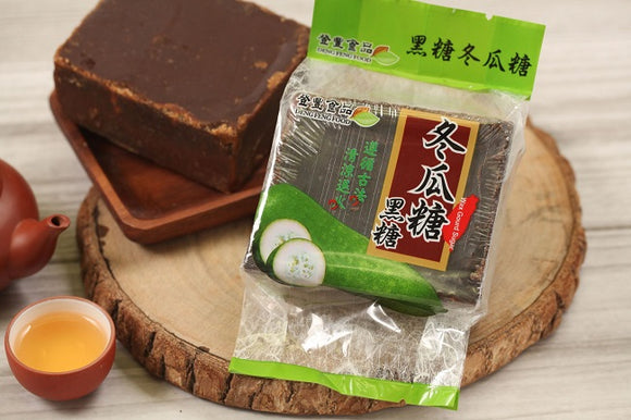 登豊 黒糖冬瓜茶（黒糖とうがん茶）ブロック｜登豐 黑糖冬瓜茶磚 550g