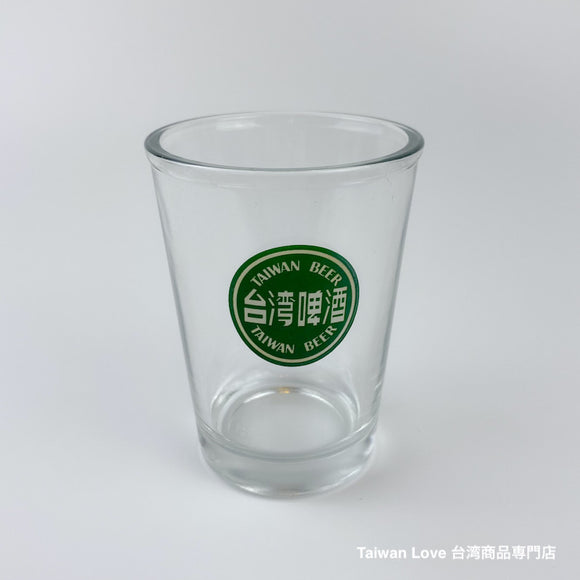 台湾ビール丸いロゴ入りビールグラス｜台灣啤酒LOGO啤酒杯｜143ml