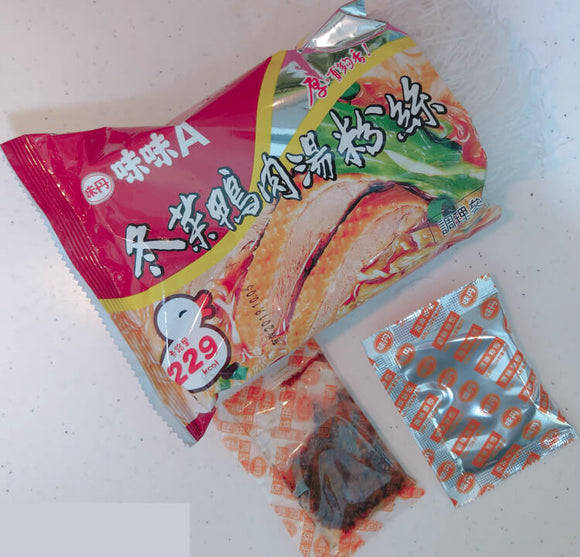 味味A 冬菜鴨肉春雨｜味味A冬菜鴨肉湯粉絲（4個パック｜60gx4）