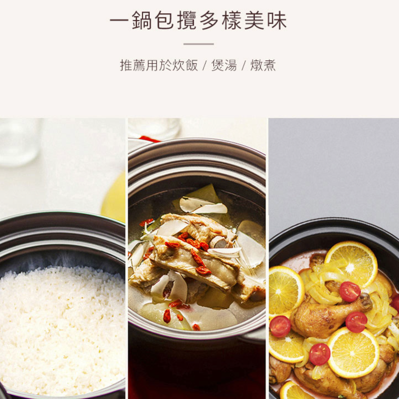 陸宝 LOHAS 大同電鍋専用 土鍋 内鍋 内釜|1.5L|6人前(Mサイズ)適合 陸宝 LOHAS 大同電鍋専用 土鍋 内鍋 内釜|1.5L|6人前(Mサイズ)適合