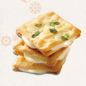 中祥 ヌガークラッカー｜中祥 巧心蘇打 牛軋餅乾｜145g（10枚入り・個包装）