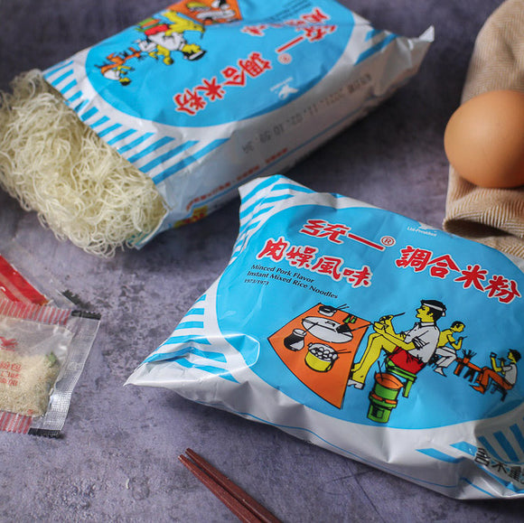 〈5食入〉統一 肉そぼろ風味汁ビーフン｜統一肉燥米粉｜5個パック｜60gx5