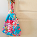 Hakka Rainy 客家花布 しじみバッグ（エコバッグ）｜大型日式手挽包（購物袋）｜台湾花布