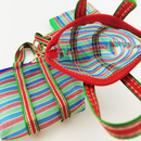 台湾 漁師網 ナイロンバッグ 小銭入り キーホルダー｜迷你茄芷袋 零錢包 鑰匙圈