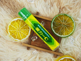 愛力 ビタミンC入り レモン味 ラムネ｜愛力C 愛力檸檬C 22g（15錠）/本 x 3本