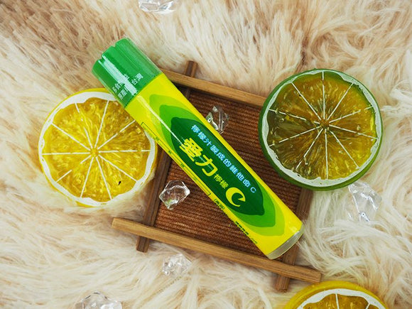 愛力 ビタミンC入り レモン味 ラムネ｜愛力C 愛力檸檬C 22g（15錠）/本 x 3本