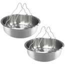 316ステンレス製 手提蒸皿 重ね鍋 手提蒸盤 22cm（浅いタイプ/深いタイプ）-10