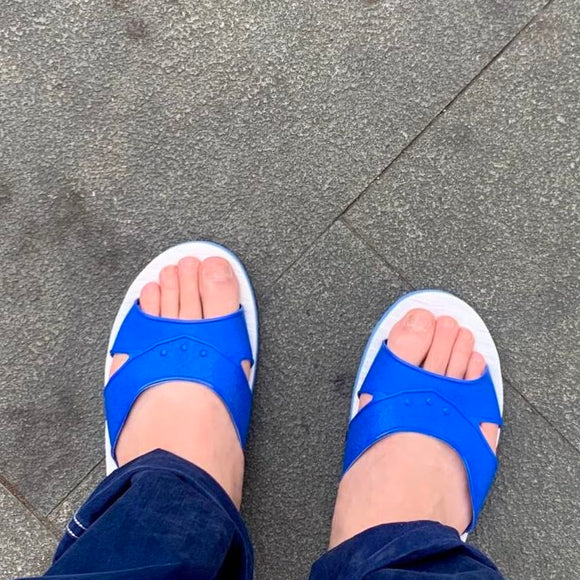 台湾 馴染みの青白サンダル（青）サイズ：9・9.5・10・10.5・11・11.5・12号｜台灣 藍白拖（藍）藤井風