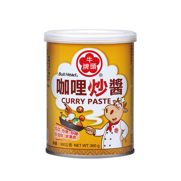 牛頭牌 ブルヘッド カレーペースト｜咖哩炒醬 360g