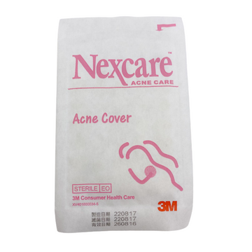 3M Nexcare ニキビパッチ（ニキビ隠しシール）スリムタイプ 76枚入｜荳痘隱形貼 超薄型 痘痘貼｜男女兼用