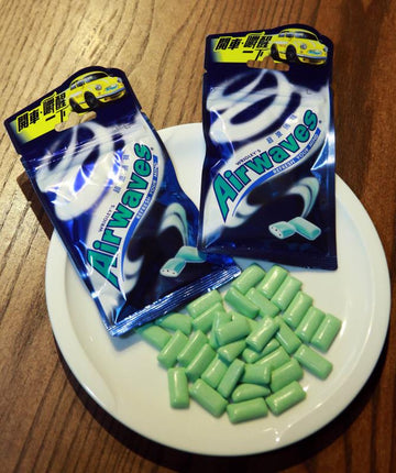 台湾 Airwaves スーパークールミントガム 台湾ガム チューイングガム 140g｜28gx5パック