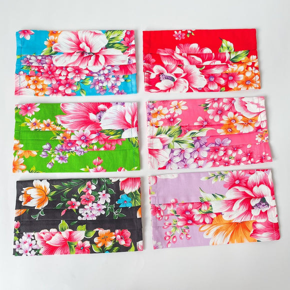 Hakka Rainy 客家花布 マスクカバー｜口罩套｜台湾花布
