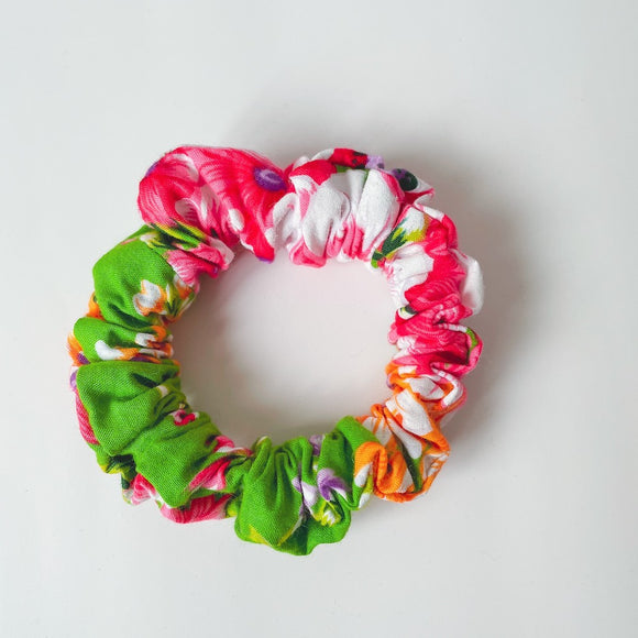 Hakka Rainy 客家花布 シュシュ｜大腸髮圈｜台湾花布