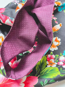 Hakka Rainy 客家花布 しじみバッグ（エコバッグ）｜大型日式手挽包（購物袋）｜台湾花布