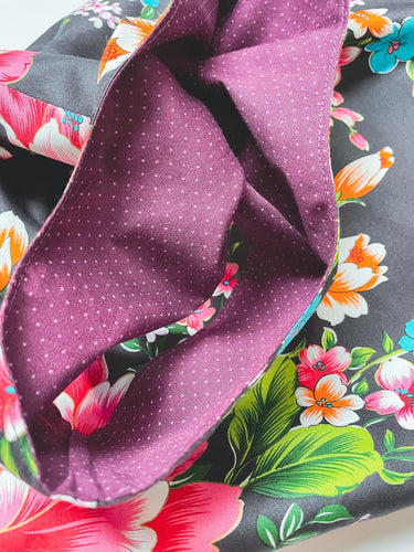 Hakka Rainy 客家花布 しじみバッグ（エコバッグ）｜大型日式手挽包（購物袋）｜台湾花布